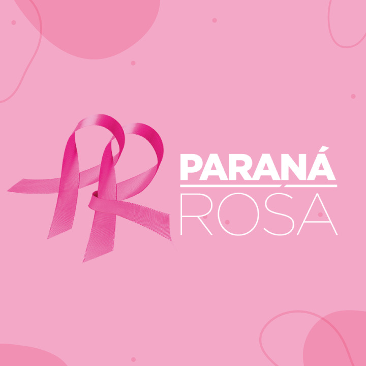 Banner oficial do projeto "Paraná Rosa".